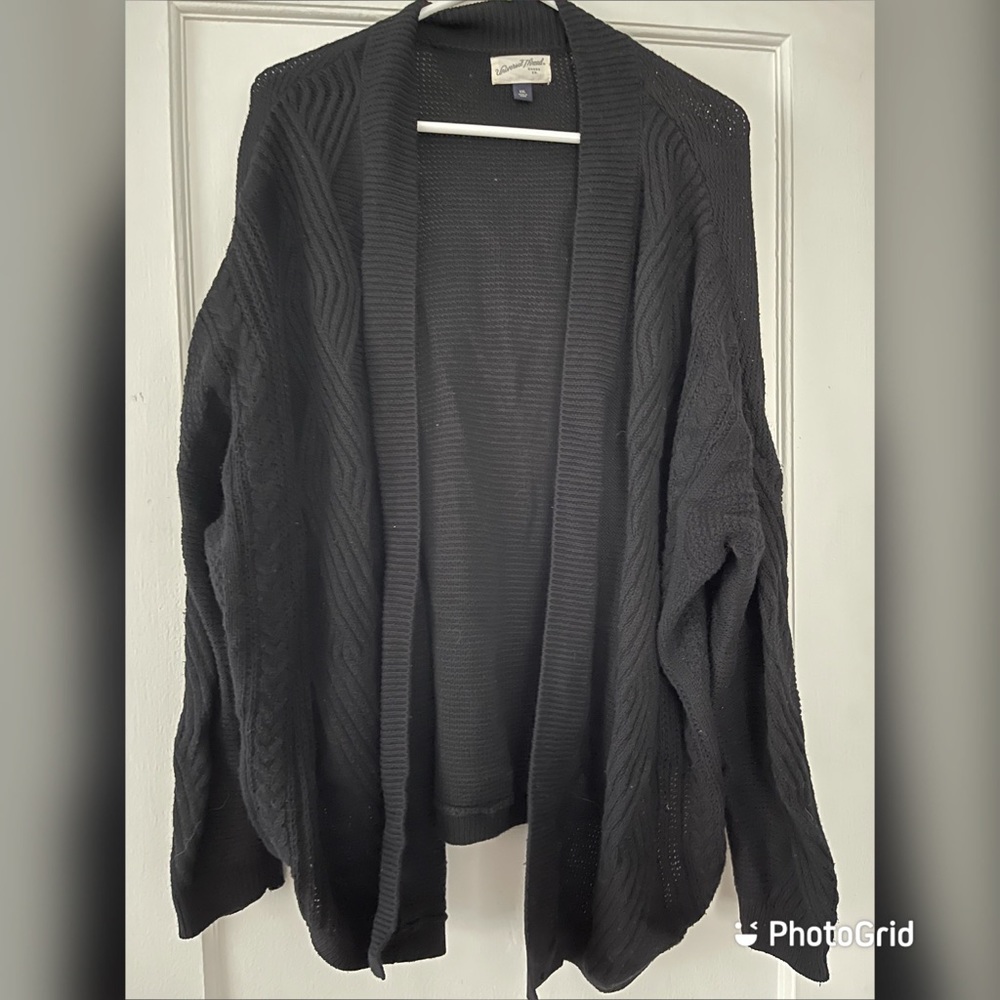 Universal threads black knit sweater.